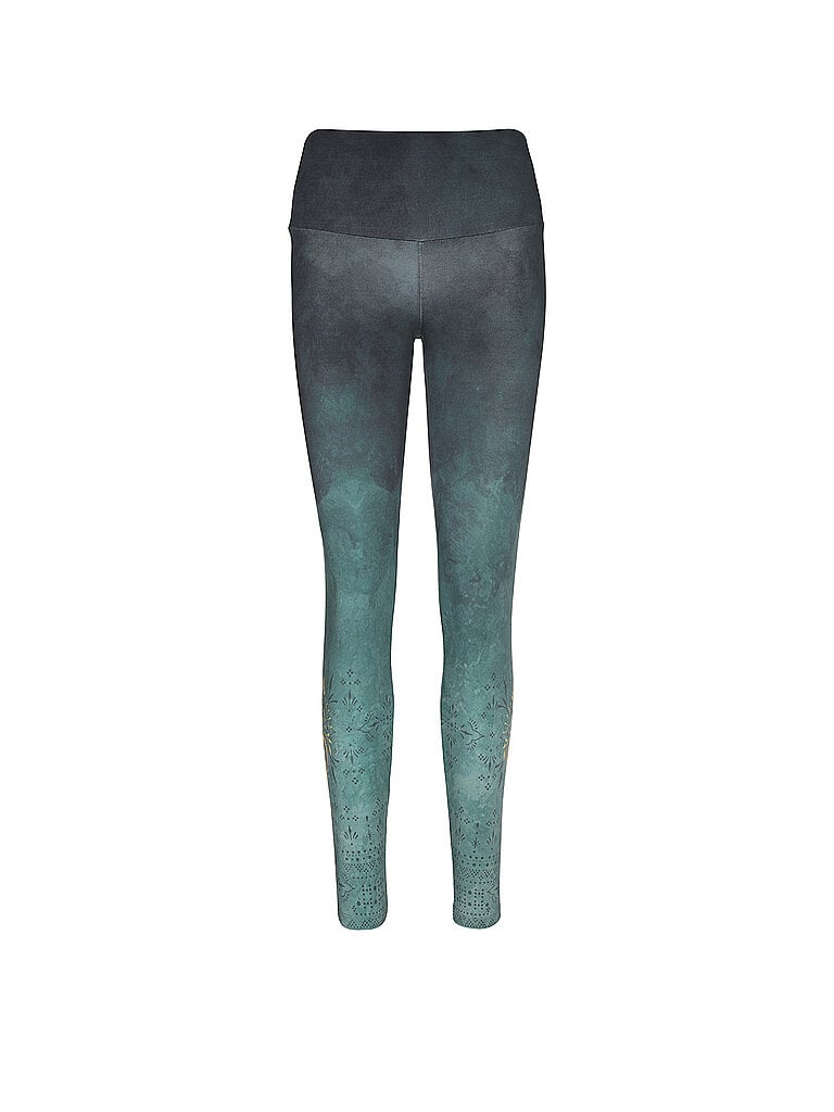 SPIRIT OF OM Damen Yogahose Tirva dunkelgrün | XS